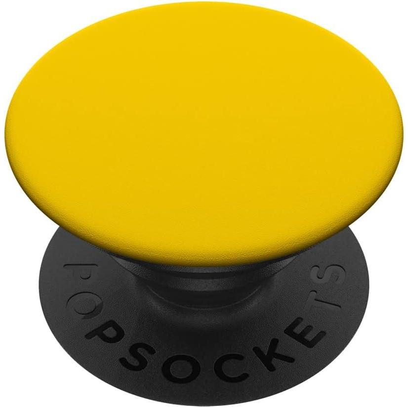 imagePopSockets Phone Grip with Expanding Kickstand  Dark Yellow PopSockets Adhesive PopGripAdhesive PopGrip