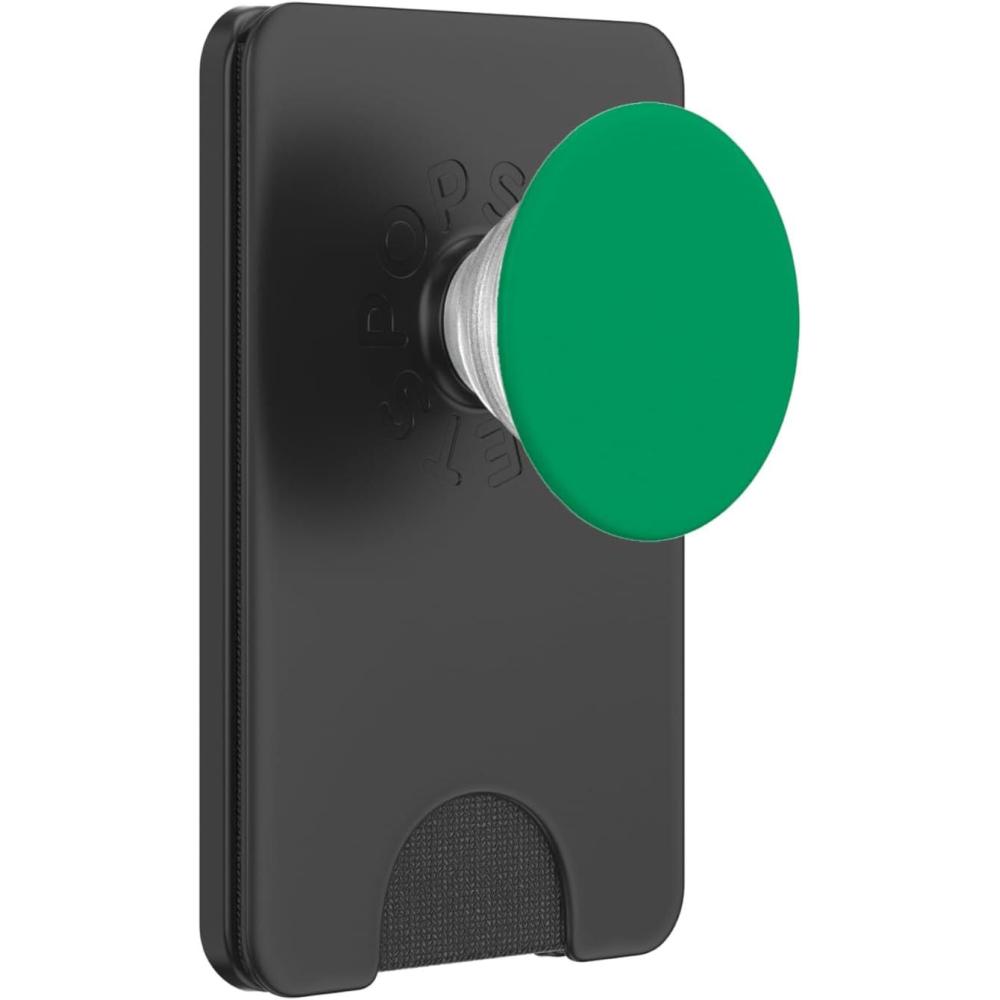 imagePopSockets Phone Grip with Expanding Kickstand Kelly Green PopSockets Adhesive PopGripMagnetic PopWallet
