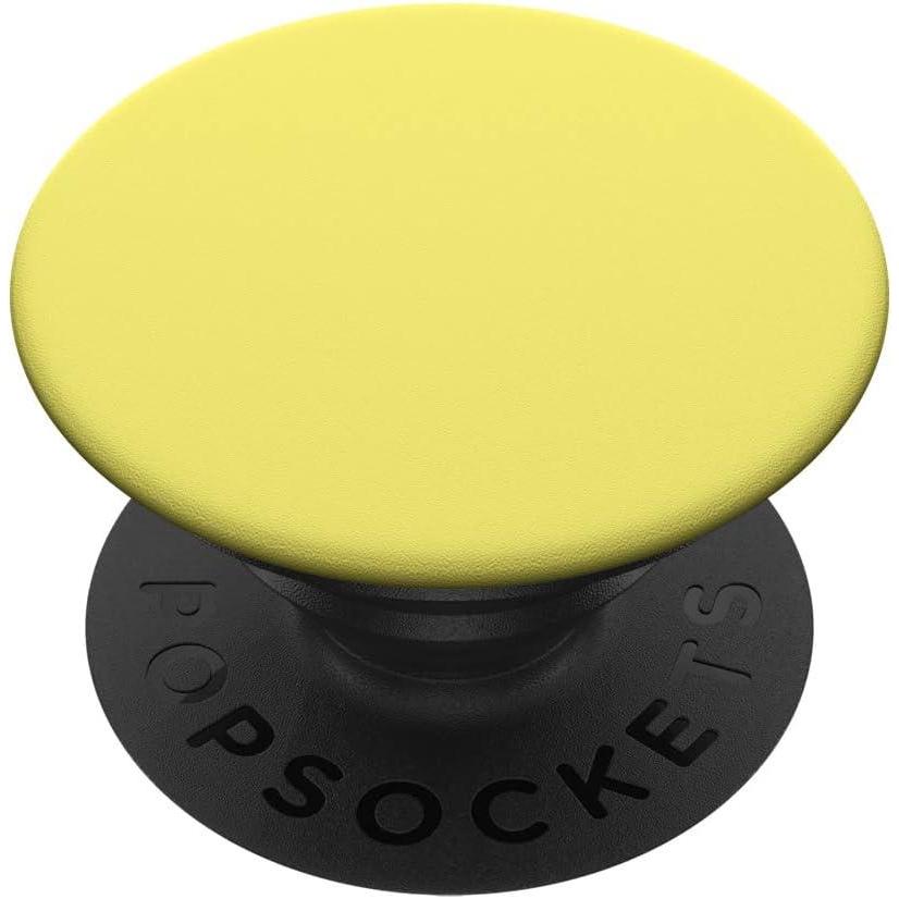 imagePopSockets Phone Grip with Expanding KickstandPastel Yellow PopSockets Adhesive PopGripAdhesive PopGrip