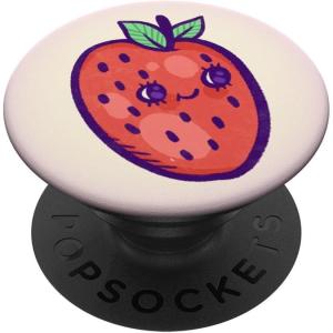 PopSockets Phone Grip – Cutie Strawberry PopSockets PopGrip for MagSafe(Adhesive PopGrip)