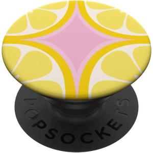 PopSockets Phone Grip – Lemon Slice Pink PopSockets PopGrip for MagSafe(Adhesive PopGrip)