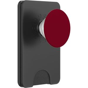 PopSockets Phone Grip with Expanding Kickstand – Burgundy PopSockets Adhesive PopGrip(Magnetic PopWallet)