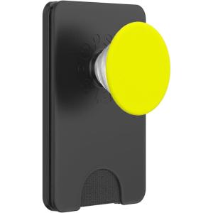 PopSockets Phone Grip with Expanding Kickstand – Neon Yellow PopSockets Adhesive PopGrip(Magnetic PopWallet)