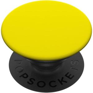 PopSockets Phone Grip with Expanding Kickstand – Yellow PopSockets Adhesive PopGrip(Adhesive PopGrip)