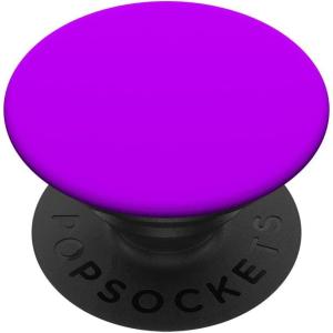 PopSockets Phone Grip with Expanding Kickstand-Bright Purple PopSockets Adhesive PopGrip(Adhesive PopGrip)