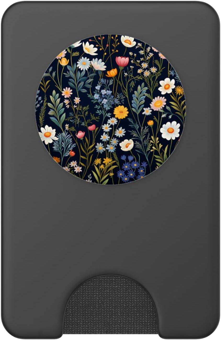 imageMixed Flower Bouquet Floral Pattern Wildflowers PopSockets Adhesive PopGripMagnetic PopWallet