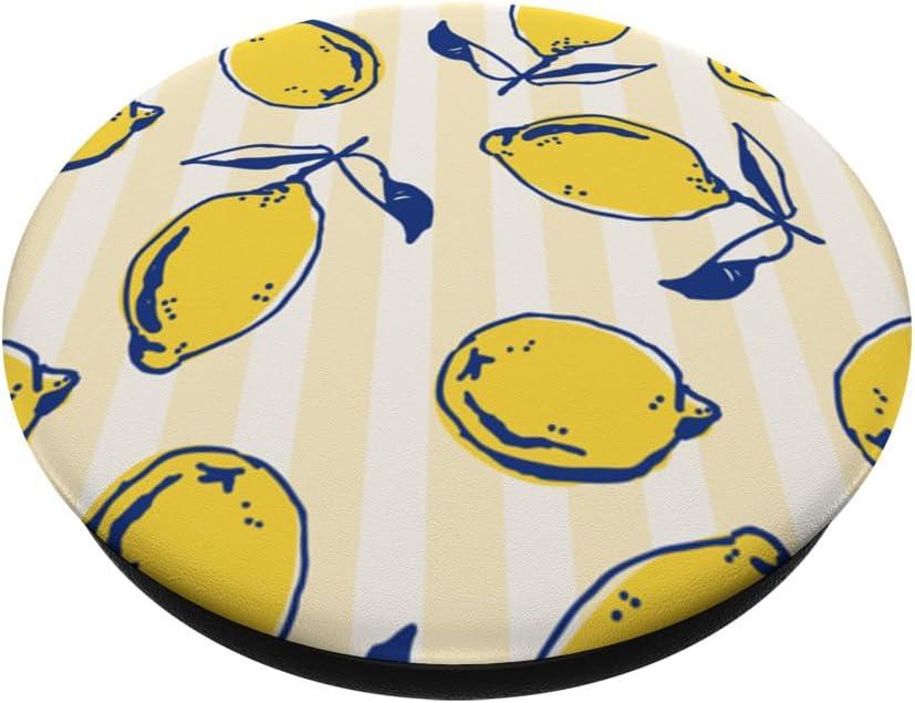 imagePopSockets Phone Grip Lemon Wallpaper PopSockets PopGrip for MagSafeAdhesive PopGrip