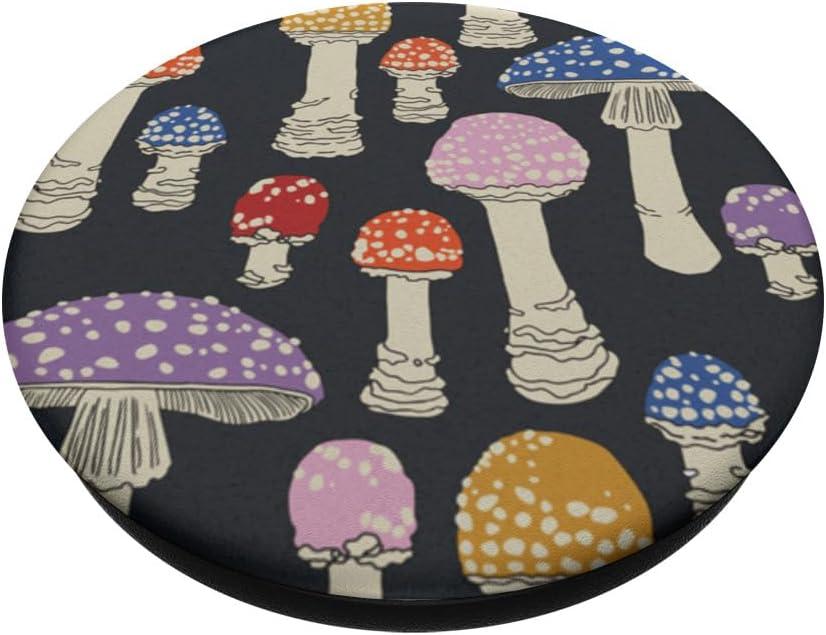 imagePopSockets Phone Grip Mushroom PopSocket Wild Shrooms PopSockets PopGrip for MagSafeAdhesive PopGrip