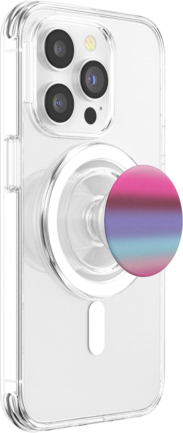 imagePopSockets Phone Grip Pink Ombre Tide PopSockets PopGrip for MagSafeMagnetic PopGrip