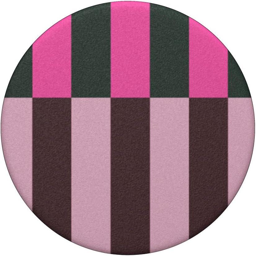 imagePopSockets Phone Grip Pop of Pink Stripe PopSockets PopGrip for MagSafeAdhesive PopGrip