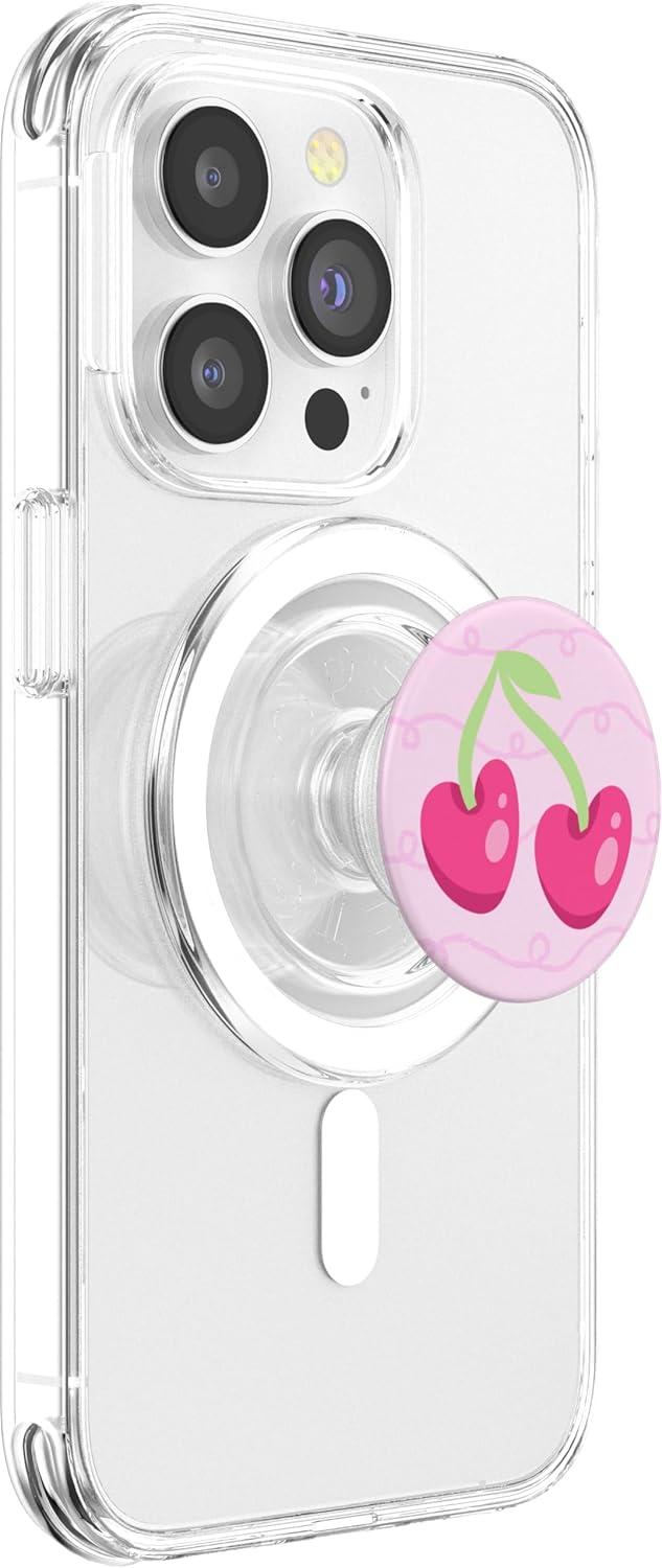 imagePopSockets Phone Grip Sweet Cherry PopSockets PopGrip for MagSafeMagnetic PopGrip