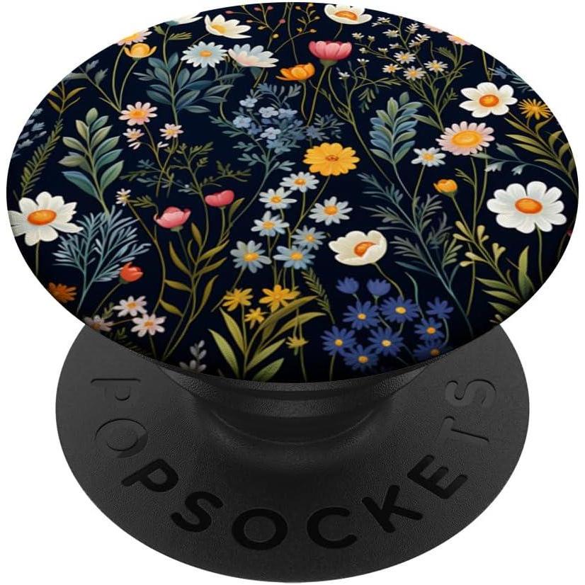 imageMixed Flower Bouquet Floral Pattern Wildflowers PopSockets Adhesive PopGripAdhesive PopGrip