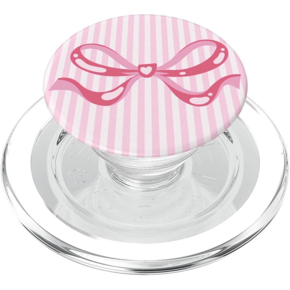 imagePopSockets Bow Phone Grip  Bow Wallpaper Pink PopSockets PopGrip for MagSafeMagnetic PopGrip