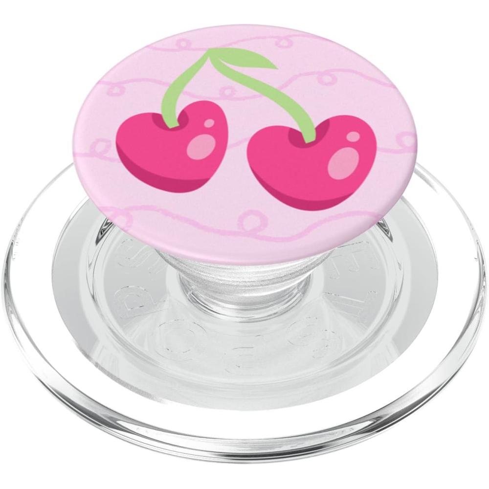 imagePopSockets Phone Grip Sweet Cherry PopSockets PopGrip for MagSafeMagnetic PopGrip