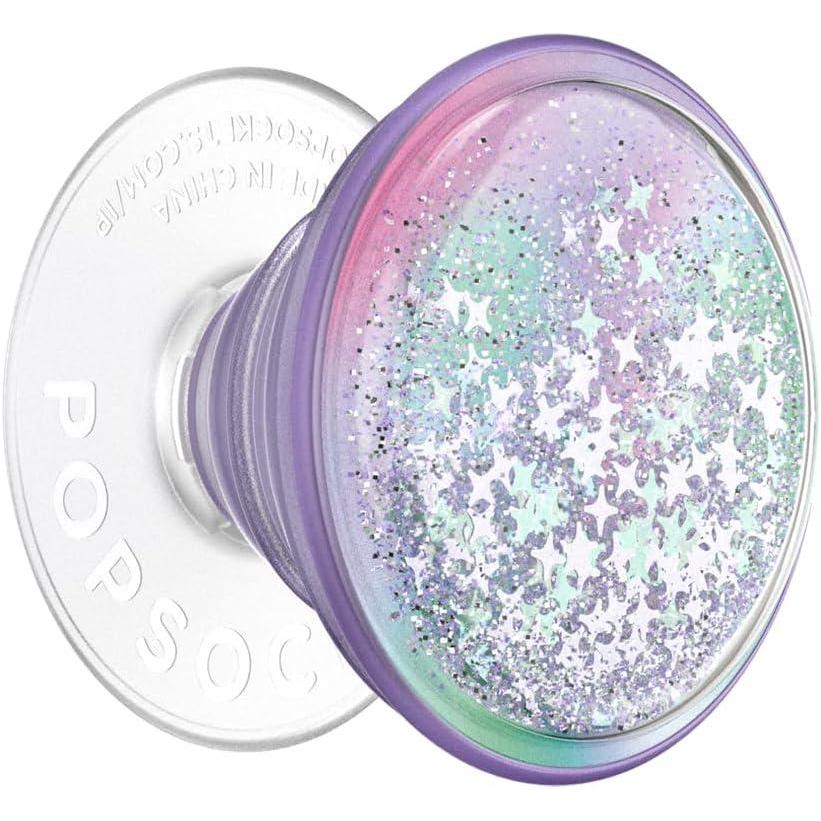 imagePopSockets Phone Grip for MagSafe with Kickstand Magnetic Stand Swappable Top Secure Hold for iPhone MagSafe Cases Phone amp Tablet Grip  Tidepool Lava Lamp AbsintheSquishy Unicorn Magic Adhesive