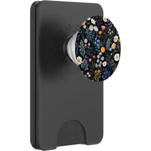 Mixed Flower Bouquet Floral Pattern Wildflowers PopSockets Adhesive PopGrip(Magnetic PopWallet)