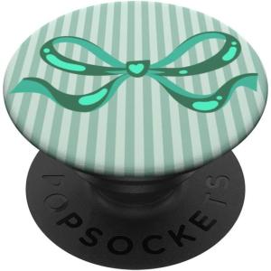 PopSockets Bow Phone Grip – Bow Wallpaper Mint PopSockets PopGrip for MagSafe(Adhesive PopGrip)