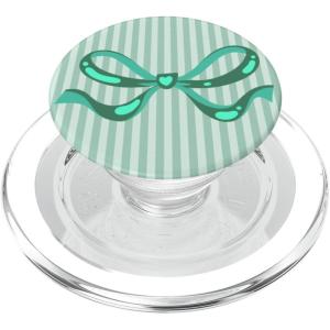 PopSockets Bow Phone Grip – Bow Wallpaper Mint PopSockets PopGrip for MagSafe(Magnetic PopGrip)