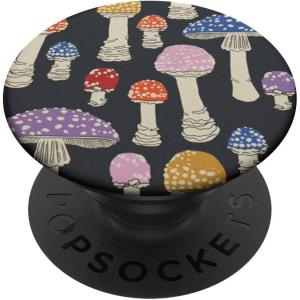 PopSockets Phone Grip – Mushroom PopSocket – Wild Shrooms PopSockets PopGrip for MagSafe(Adhesive PopGrip)