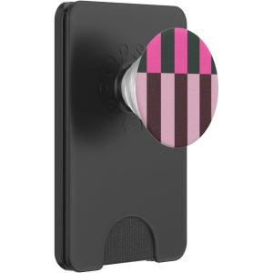 PopSockets Phone Grip – Pop of Pink Stripe PopSockets PopGrip for MagSafe(Magnetic PopWallet)