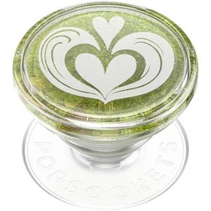 PopSockets Phone Grip for MagSafe with Kickstand, Magnetic Stand, Swappable Top, Secure Hold for iPhone MagSafe Cases, Phone & Tablet Grip – Tidepool Lava Lamp Absinthe(You So Matcha)