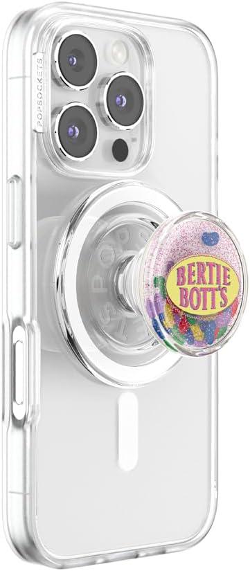 imagePopSockets Phone Grip for MagSafe with Kickstand Magnetic Stand Swappable Top Secure Hold for iPhone MagSafe Cases Phone amp Tablet Grip Harry Potter Tidepool Bertie Botts