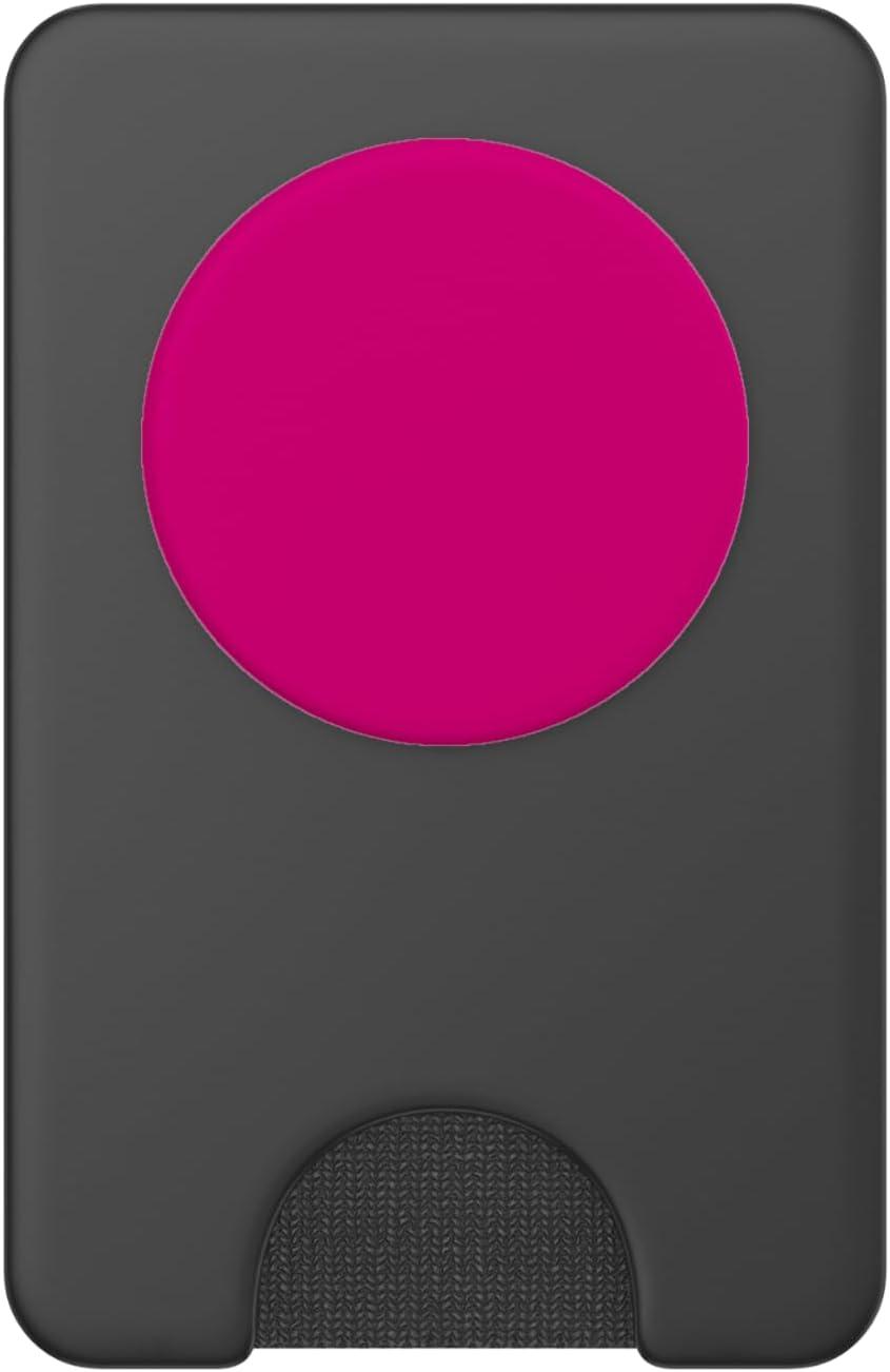 imagePopSockets Phone Grip with Expanding Kickstand Magenta PopSockets Adhesive PopGripMagnetic PopWallet