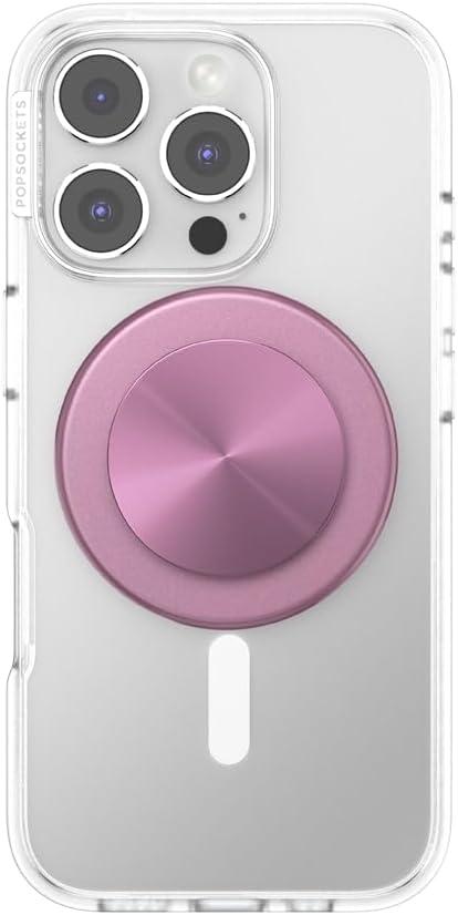 imagePopSockets Phone Grip with Expanding Kickstand Adhesive Grip Rose GoldMauve Radial