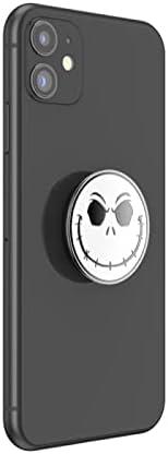 imagePopSockets Phone Grip with Expanding Kickstand Adhesive Grip Nightmare Before Christmas Nightmare IconEnamel Jack
