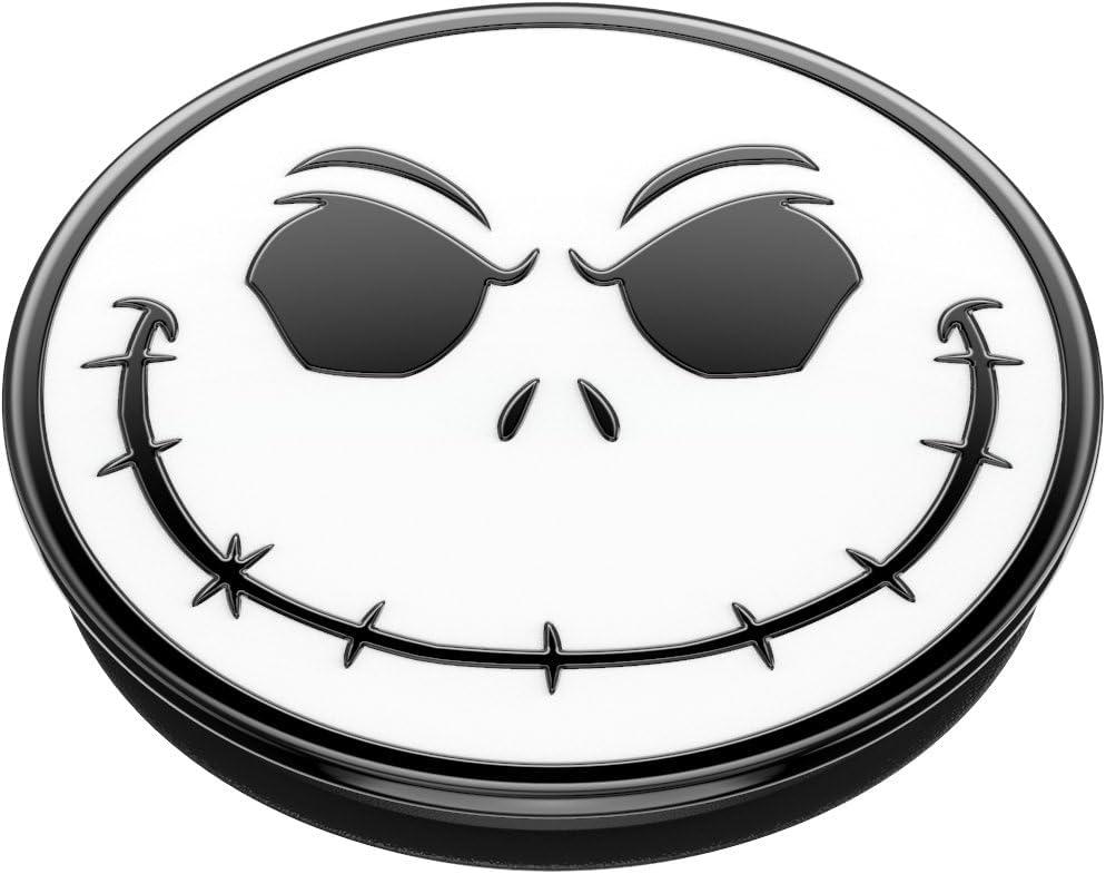 imagePopSockets Phone Grip with Expanding Kickstand Adhesive Grip Nightmare Before Christmas Nightmare IconEnamel Jack