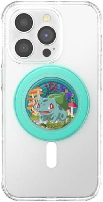 imagePopSockets Phone Grip with Expanding Kickstand Adhesive Grip PopOut POKEMON Hey PikachuBulbasaur Mint