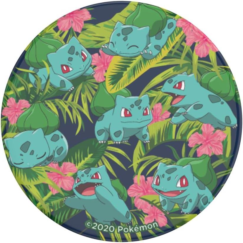 imagePopSockets Phone Grip with Expanding Kickstand Adhesive Grip PopOut POKEMON Hey PikachuBulbsaur Pattern