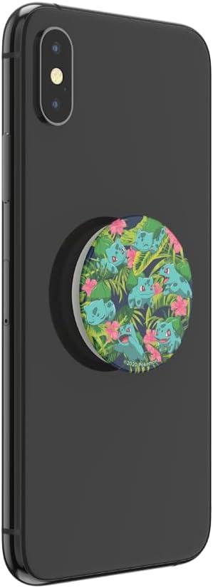 imagePopSockets Phone Grip with Expanding Kickstand Adhesive Grip PopOut POKEMON Hey PikachuBulbsaur Pattern