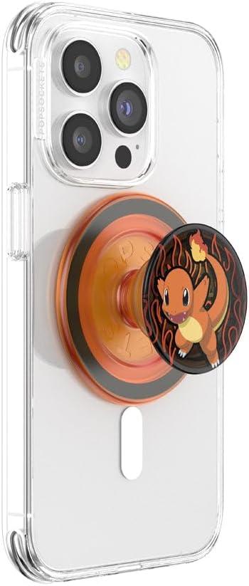 imagePopSockets Phone Grip with Expanding Kickstand Adhesive Grip PopOut POKEMON Hey PikachuCharmander