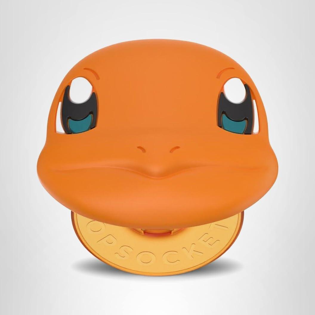 imagePopSockets Phone Grip with Expanding Kickstand Adhesive Grip PopOut POKEMON Hey PikachuCharmander Face