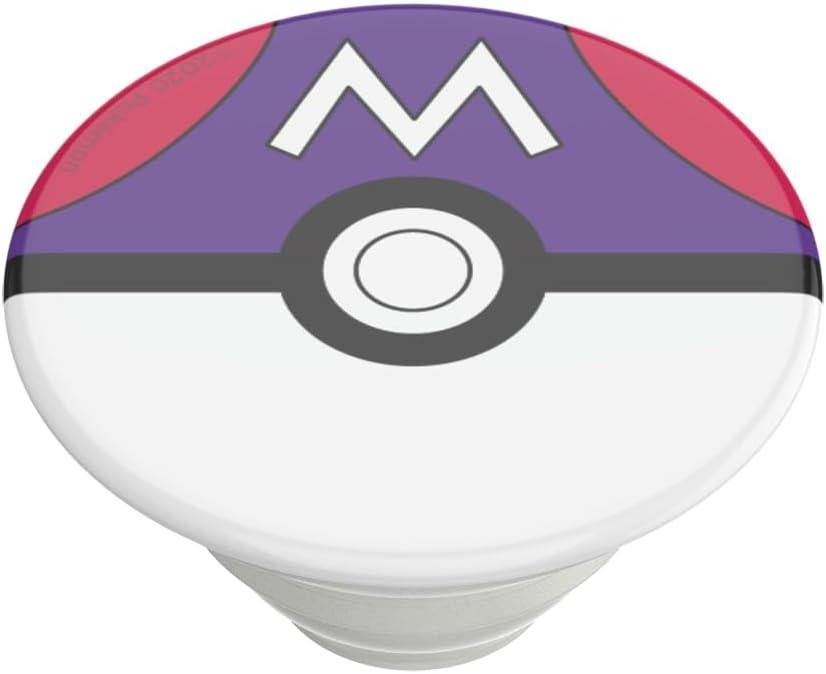 imagePopSockets Phone Grip with Expanding Kickstand Adhesive Grip PopOut POKEMON Hey PikachuMaster Ball
