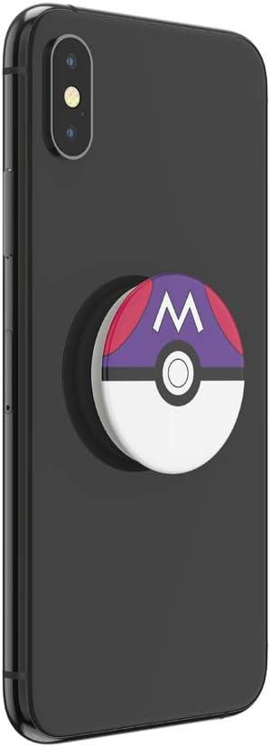 imagePopSockets Phone Grip with Expanding Kickstand Adhesive Grip PopOut POKEMON Hey PikachuMaster Ball