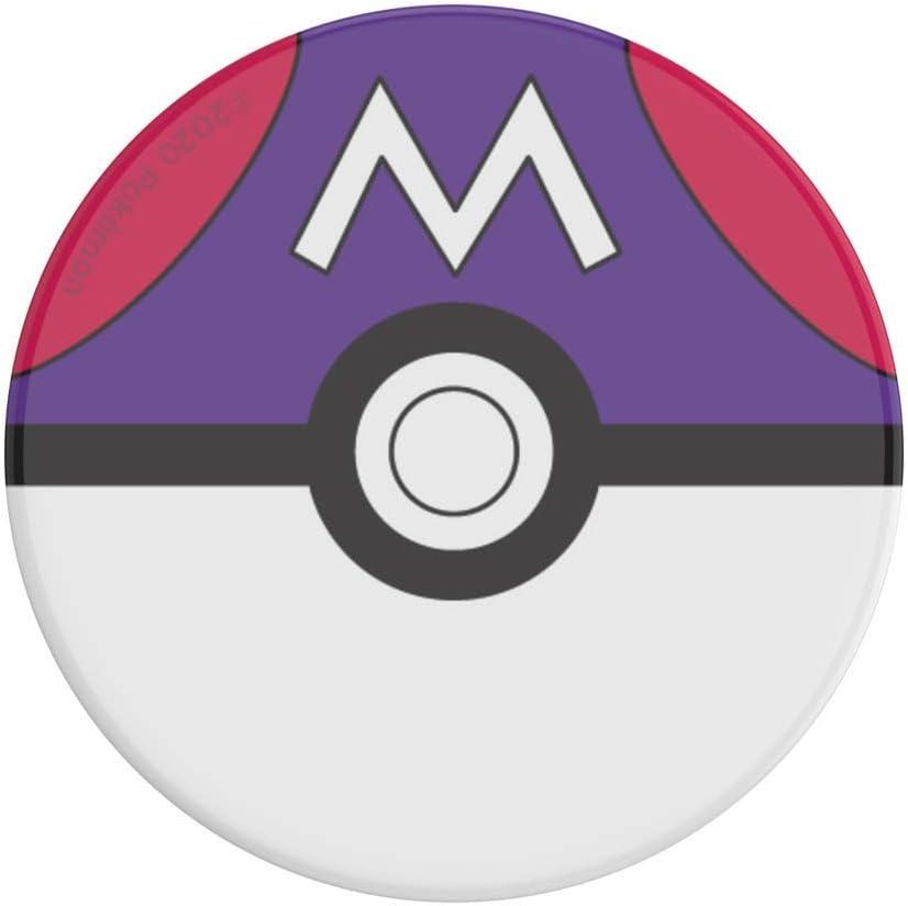 imagePopSockets Phone Grip with Expanding Kickstand Adhesive Grip PopOut POKEMON Hey PikachuMaster Ball