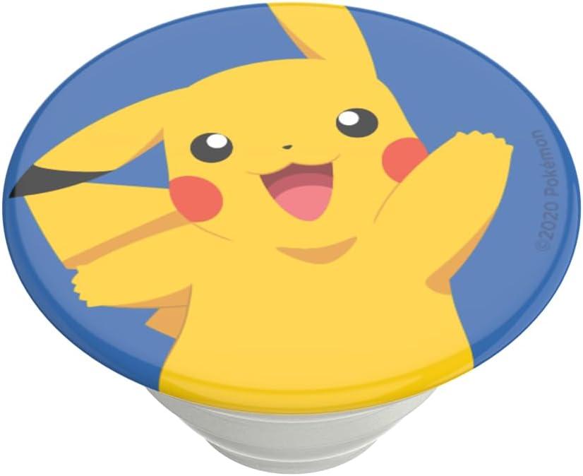 imagePopSockets Phone Grip with Expanding Kickstand Adhesive Grip PopOut POKEMON Hey PikachuPikachu Knocked