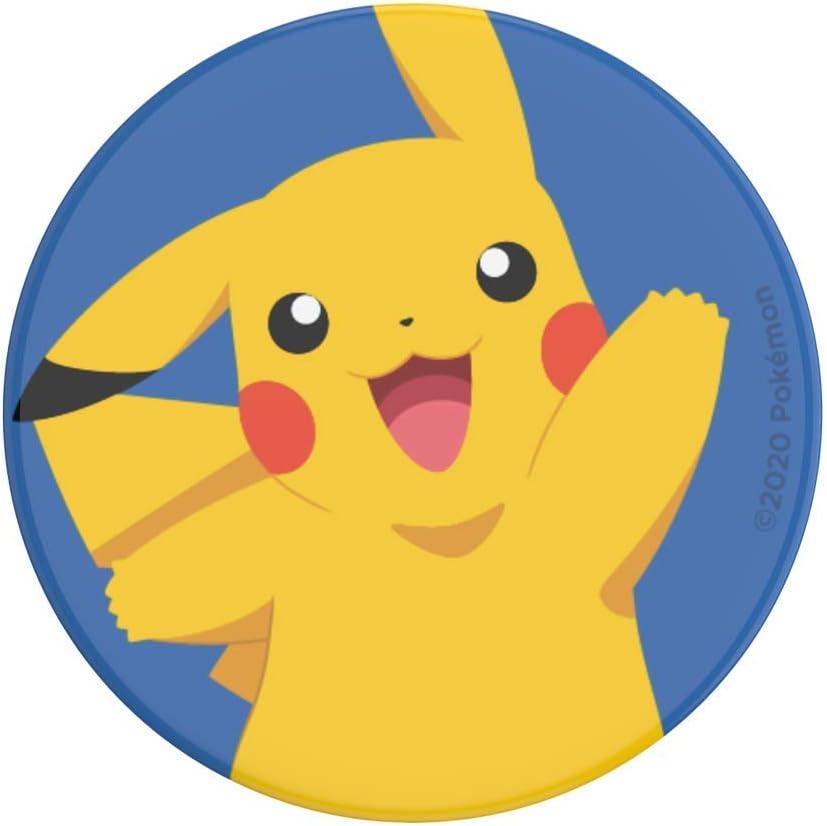 imagePopSockets Phone Grip with Expanding Kickstand Adhesive Grip PopOut POKEMON Hey PikachuPikachu Knocked