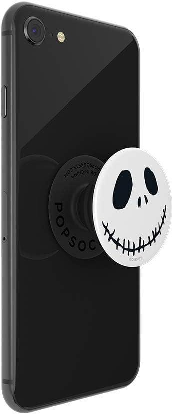 imagePopSockets PopGrip with Swappable Top for Phones amp Tablets Nightmare Jack SkellingtonSkellington