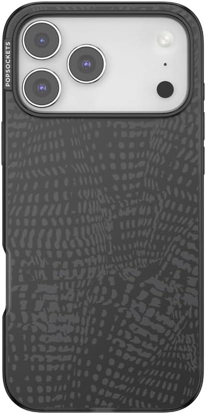 imagePopSockets iPhone 13 Case and iPhone 14 Case Compatible with MagSafe Phone Case for iPhone 13 amp 14 Wireless Charging Compatible ObsidianObsidian