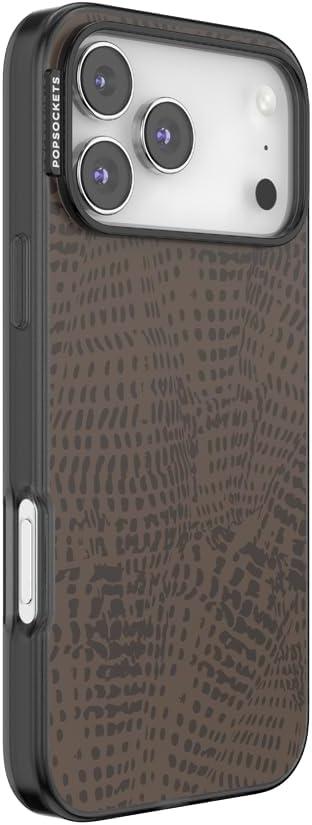 imagePopSockets iPhone 15 Case Compatible with MagSafe Phone Case for iPhone 15 Wireless Charging Compatible Case Only Cocoa UmberCocoa Umber