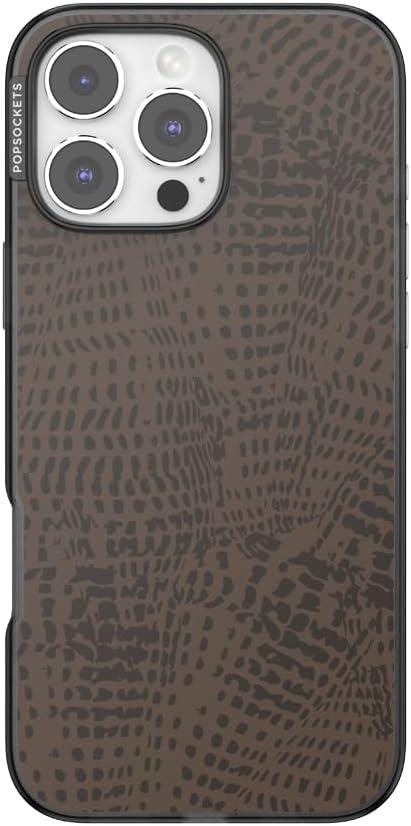 imagePopSockets iPhone 15 Case Compatible with MagSafe Phone Case for iPhone 15 Wireless Charging Compatible Case Only Cocoa UmberCocoa Umber