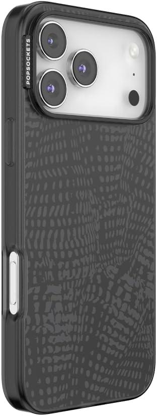 imagePopSockets iPhone 15 Case Compatible with MagSafe Phone Case for iPhone 15 Wireless Charging Compatible Case Only Cocoa UmberObsidian