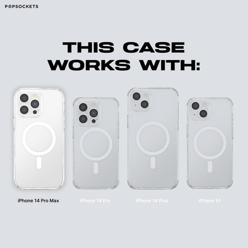 imagePopSockets iPhone 15 Plus Case Compatible with MagSafe Phone Case for iPhone 15 Plus Wireless Charging Compatible Case Only LatteRosso