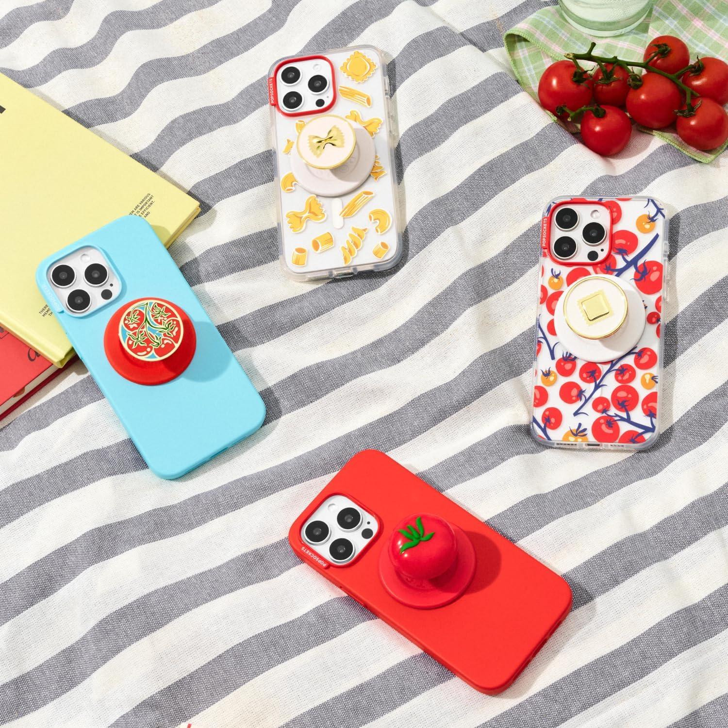 imagePopSockets iPhone 15 Plus Case Compatible with MagSafe Phone Case for iPhone 15 Plus Wireless Charging Compatible Case Only LatteRosso