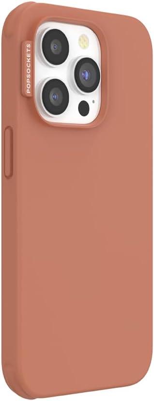 imagePopSockets iPhone 15 Plus Case Compatible with MagSafe Phone Case for iPhone 15 Plus Wireless Charging Compatible Case Only LatteTerraCotta