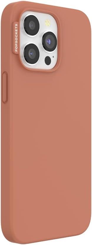 imagePopSockets iPhone 15 Plus Case Compatible with MagSafe Phone Case for iPhone 15 Plus Wireless Charging Compatible Case Only LatteTerraCotta