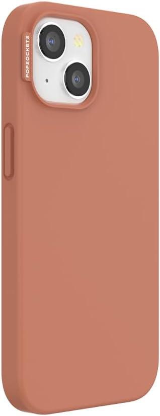 imagePopSockets iPhone 15 Plus Case Compatible with MagSafe Phone Case for iPhone 15 Plus Wireless Charging Compatible Case Only LatteTerraCotta